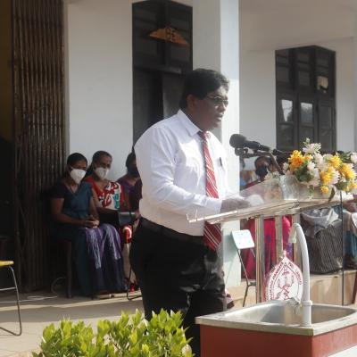Retirement ceremony of vice principal Mr. U.L. Wimaljeewa
